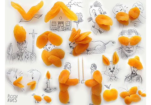 视觉|食物画:你又调皮了